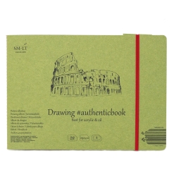 Caiet de desen #authenticbook Acrylic 8 x 290 gr.