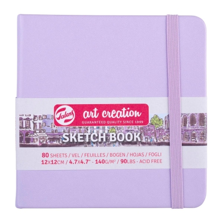 Caiet de schite Art Creation Sketchbook Pastel Violet