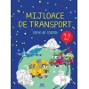 Carti de colorat pentru copii - Mijloace transport 4-5 ani