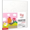 Carton panzat cu desen 20 x 20  cm. - Funny Chickens