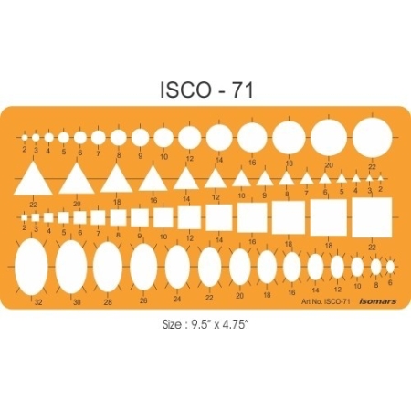 Sablon ISOMARS Student Combination ISCO 71