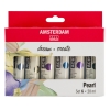 Set 6 culori acrilice Amsterdam 20 ml. - Pearl Set