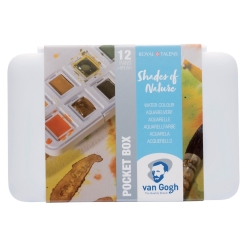 Set acuarele Van Gogh Pocket Box Shades of Nature