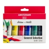 Set culori acrilice Amsterdam 20 ml. x 6 General Selection