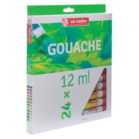 Set guase Talens Art Creation 24 x 12 ml.