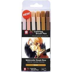 Set markere Sakura Koi Color Brush 6 - Portrait