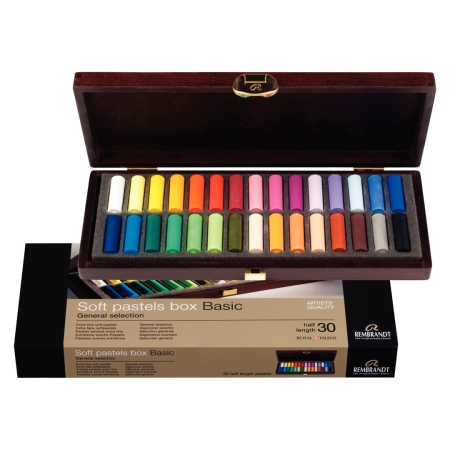 Set pastel uscat Rembrandt General Selection Basic Box 30.5