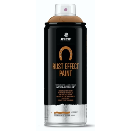 Spray vopsea efect rugina MTN 400 ml.