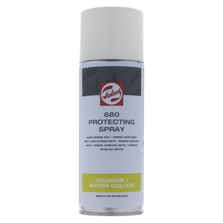 Vernis spray tempera si guase Talens 680 - 400 ml.